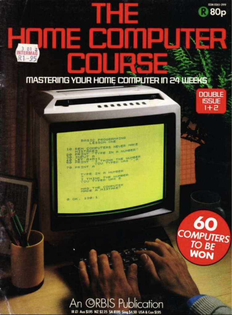 Magazine Cover - the Home Computer Course